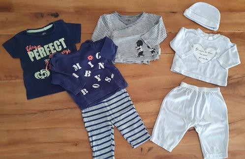 Klein pakketje maat 62 (8 items), Kinderen en Baby's, Babykleding | Maat 62, Zo goed als nieuw, Jongetje, Nacht- of Onderkleding