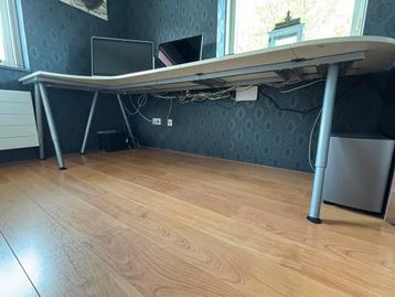 Wit Ikea Galant hoek bureau - afbeelding 5 Wit Ikea Galant hoek bureau - afbeelding 5