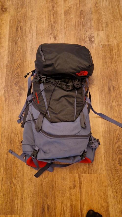 The North Face backpack 65L, Sieraden, Tassen en Uiterlijk, Tassen | Reistassen en Weekendtassen, Zo goed als nieuw, Zwart, 30 cm of meer