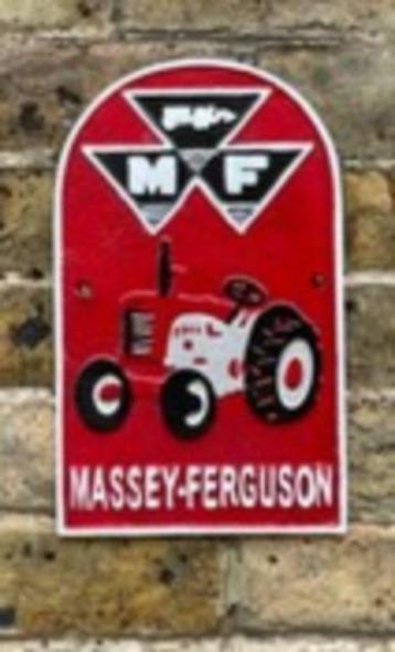 Massey Ferguson Tractor Gietijzer gietijzeren borden en meer