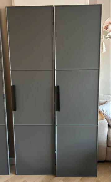 IKEA Pax Meraker deuren - 4st grijs - 50x195cm - afbeelding 2 IKEA Pax Meraker deuren - 4st grijs - 50x195cm - afbeelding 2