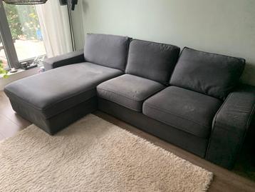Antraciet loungebank Kivik, Ikea - afbeelding 2 Antraciet loungebank Kivik, Ikea - afbeelding 2