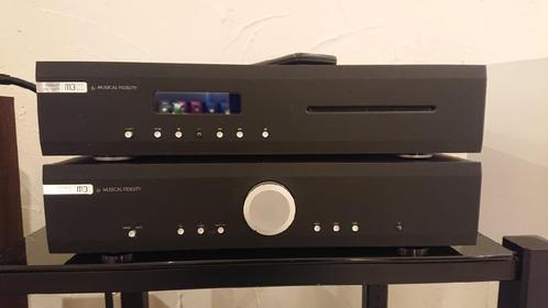 Musical Fidelity M3i zwart set Amp + CD, Audio, Tv en Foto, Versterkers en Receivers, Gebruikt, Stereo, 60 tot 120 watt, Overige merken