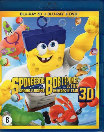Spongebob - Spons op het Droge - 3D / bluray / dvd - NL 