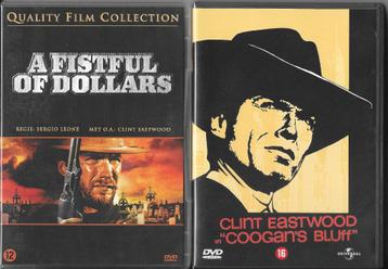 7 DVD's van Clint Eastwood