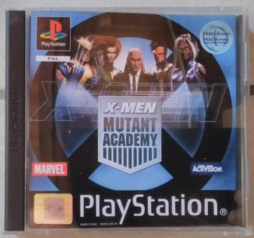 Playstation 1 X-men Mutant academy