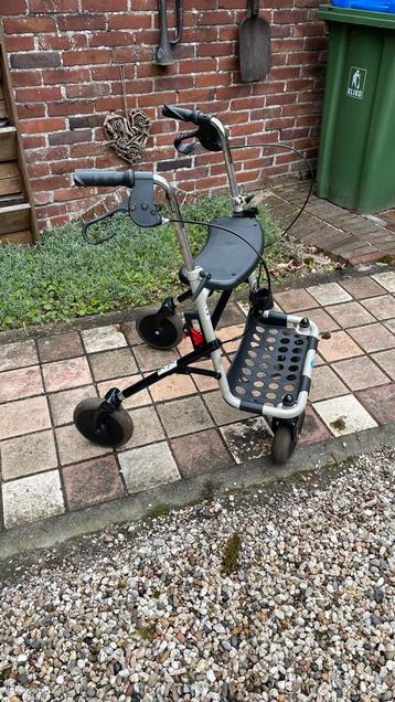 Rollator met zitje