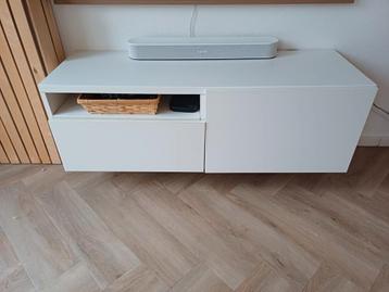 Ikea Besta TV Meubel - Wit - afbeelding 1 Ikea Besta TV Meubel - Wit - afbeelding 1