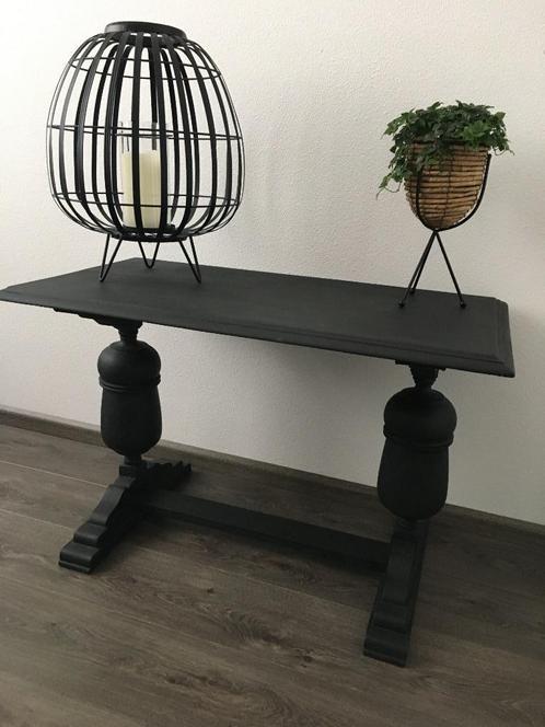 Kloostertafel, Huis en Inrichting, Tafels | Salontafels, Gebruikt, 50 tot 75 cm, 50 tot 100 cm, 50 tot 100 cm, Rechthoekig, Eikenhout