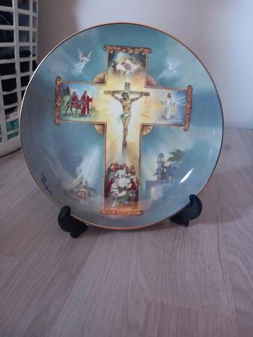 Limited edition The Life of Christ (wand)bord met standaard