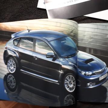 autobrochure Impreza Subaru WRX STI Impreza 2008 folder WOW