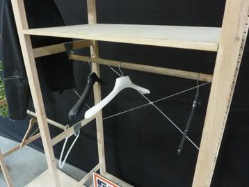 stelling / kledingkast / kledingrek Ikea Ivar 175x50x213cm - afbeelding 7 stelling / kledingkast / kledingrek Ikea Ivar 175x50x213cm - afbeelding 7