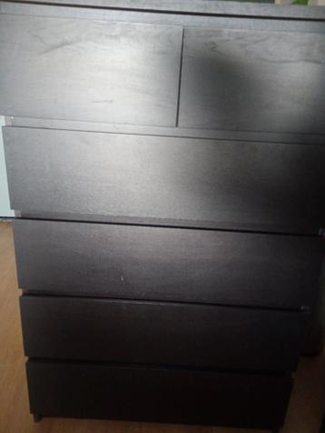 Malm ladekast Ikea 6 lades - afbeelding 3 Malm ladekast Ikea 6 lades - afbeelding 3