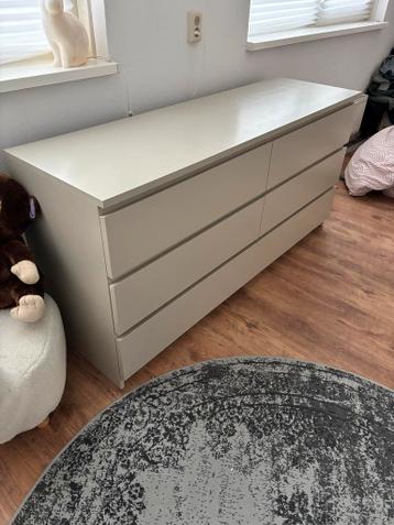 IKEA Malm ladekast met 6 lades - Geschilderd - afbeelding 1 IKEA Malm ladekast met 6 lades - Geschilderd - afbeelding 1