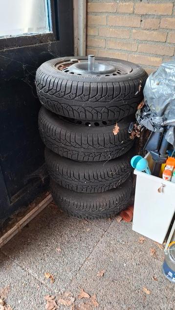 4x 15" velg met winterband, gratis af te halen