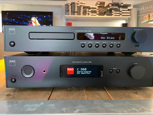 Nad c368 BluOs en c568 cd speler, Audio, Tv en Foto, Stereo-sets, Zo goed als nieuw, Cd-speler, Tuner of Radio, Overige merken