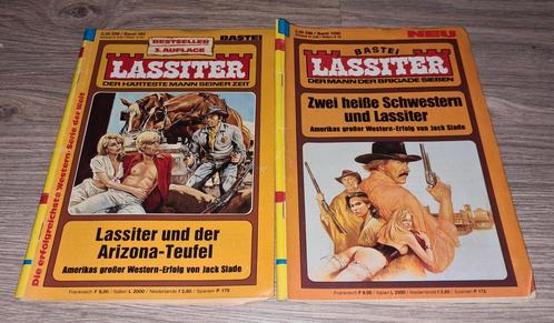 2 Duitstalige Westerns van Lassiter, Boeken, Thrillers, Gelezen, Nederland, Ophalen of Verzenden