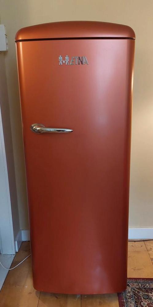 Etna retro koelkast brons 3 jr oud, in perfecte staat!, Witgoed en Apparatuur, Koelkasten en IJskasten, Zo goed als nieuw, 45 tot 60 cm