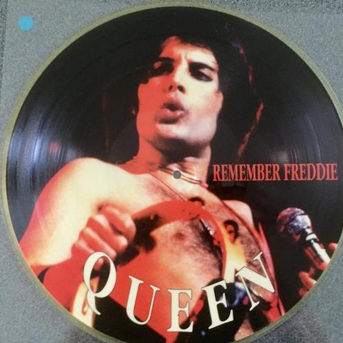 Queen ‎picture Remember Freddie, Cd's en Dvd's, Vinyl | Rock, Zo goed als nieuw, Poprock, 12 inch, Ophalen of Verzenden