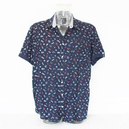 Lerros Overhemd4791 100% Katoen (XXL) - 47 € 20,-, Kleding | Heren, Overhemden, Zo goed als nieuw, Overige halswijdtes, Blauw