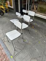 SALE: 3x formica keukenstoel, vintage stoel, eetkamerstoel