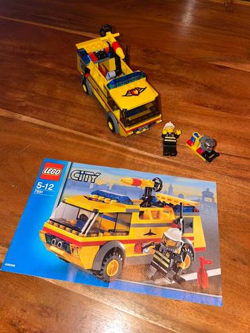 lego 7891city luchthavenbrandweerauto 