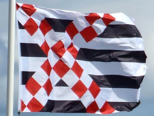 Loosdrechtse vlaggen | SVL | Loosdrecht | 1231 | Vlag 🚩🏳🏴, Diversen, Vlaggen en Wimpels, Nieuw, Ophalen of Verzenden