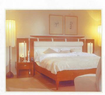 Ledikant Basket 180 x 210 met nachtkastje en commode gratis