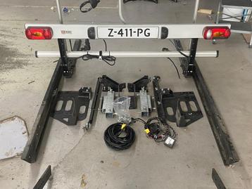 Compleet Memo fietsdrager voor op camper chassis montage