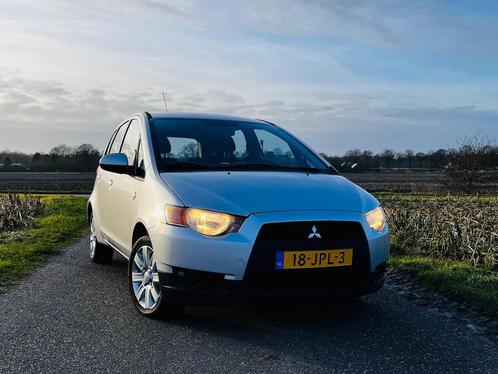 Mitsubishi Colt 1.3 5-DR 2009 Grijs nw apk en beurtje, Auto's, Mitsubishi, Bedrijf, Colt, ABS, Airbags, Airconditioning, Alarm