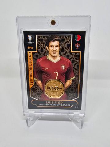 Topps Euro 2024 Match Attax Centurion Relic Figo