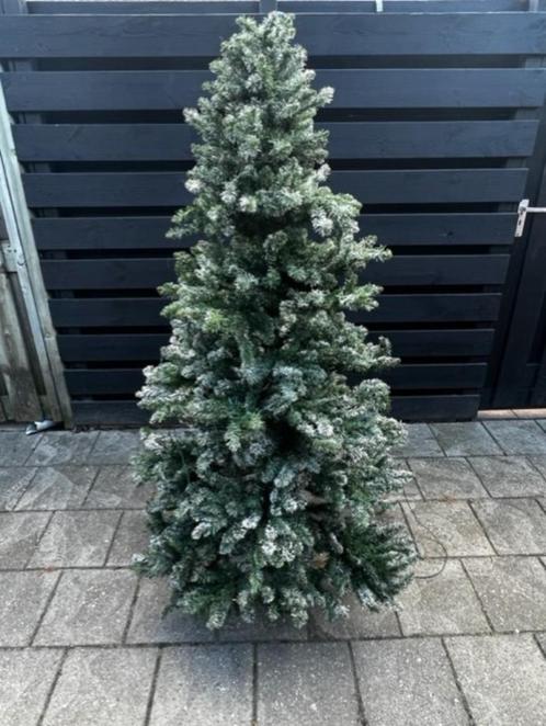 Kunst kerstboom besneeuwd voor binnen of buiten, Diversen, Kerst, Gebruikt, Ophalen