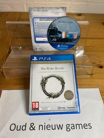 The elder scrolls online.  Playst4. €4,99