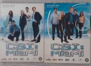 CSI miami serie en csi new york en special edition tin box