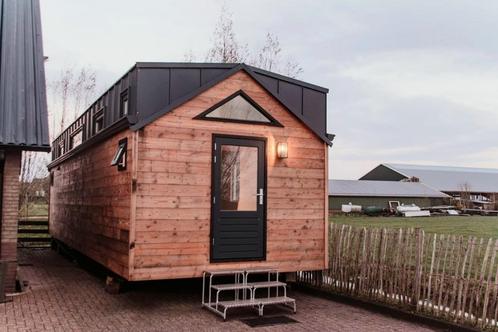 Luxe en groot Tiny House 7 personen ZONDER STAPLAATS, Vakantie, Vakantiehuizen | Nederland, Chalet, Bungalow of Caravan, 3 slaapkamers