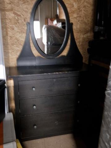 Ikea Malm kaptafel met spiegel - afbeelding 2 Ikea Malm kaptafel met spiegel - afbeelding 2