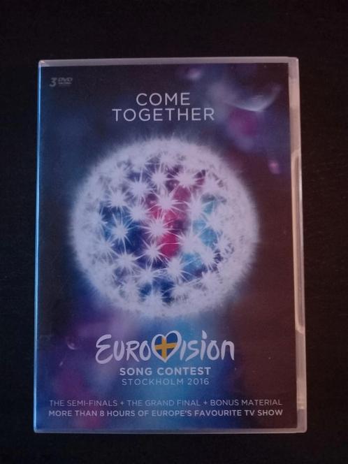 Eurovision Song Contest 2016 Songfestival 3 dvd box, Cd's en Dvd's, Dvd's | Muziek en Concerten, Zo goed als nieuw, Muziek en Concerten