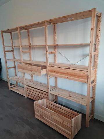 Ikea Ivar Stellingkast - Massief Grenen - afbeelding 2 Ikea Ivar Stellingkast - Massief Grenen - afbeelding 2