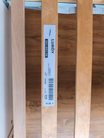 Wit bedframe met lattenbodem - afbeelding 2 Wit bedframe met lattenbodem - afbeelding 2