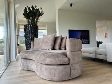 Sofa loungebank Room108 (maatwerk 2023) nieuw / mokka 