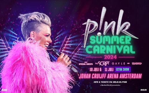 Pink vip tickets, Tickets en Kaartjes, Concerten | Pop, Twee personen, Juli