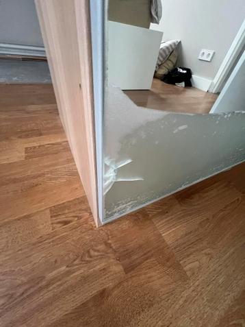 Spiegel deur PAX kast Ikea 50x235 - afbeelding 3 Spiegel deur PAX kast Ikea 50x235 - afbeelding 3