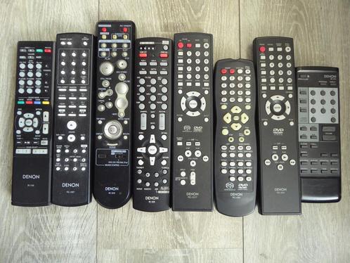 8 originele DENON  AFSTANDSBEDIENINGEN  zie tekst, Audio, Tv en Foto, Afstandsbedieningen, Zo goed als nieuw, Dvd, Receiver of Versterker