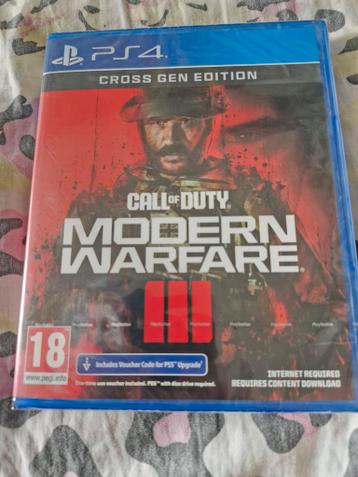 Call of duty modern warfare III playStation 4 nieuw