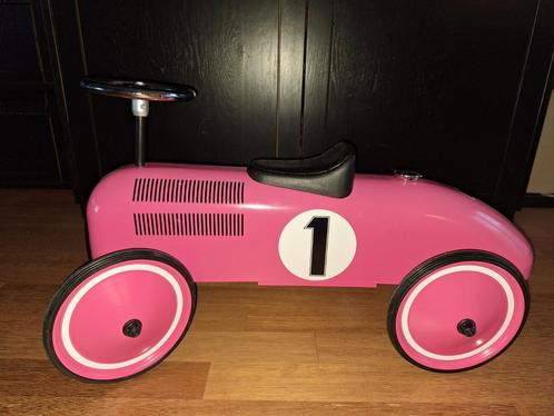 Retro Roller loopauto roze, Kinderen en Baby's, Speelgoed | Buiten | Voertuigen en Loopfietsen, Gebruikt, Loopfiets, Ophalen