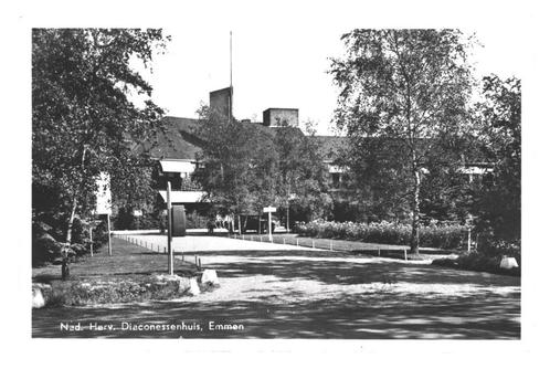 954888	Emmen	ziekenhuis	NH Diaconessenhuis	1951	Gelopen met, Verzamelen, Ansichtkaarten | Nederland, Gelopen, Drenthe, Ophalen of Verzenden