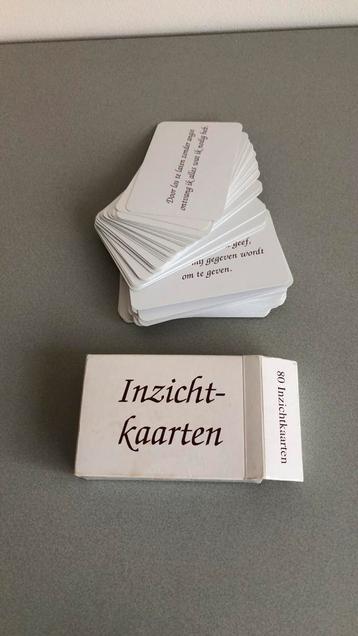 Inzichtkaarten  80 kaarten voor inzicht 