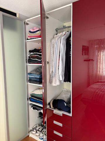 Ikea Pax kast 2.50 x 2.36 x 0.60 mtr - afbeelding 7 Ikea Pax kast 2.50 x 2.36 x 0.60 mtr - afbeelding 7