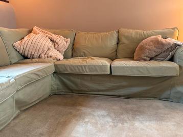 Groene IKEA Ektorp Hoekbank - afbeelding 2 Groene IKEA Ektorp Hoekbank - afbeelding 2