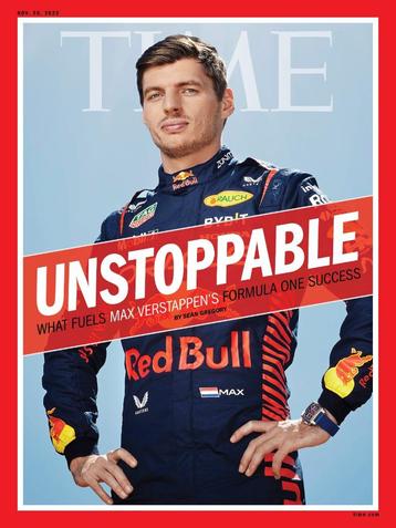 TIME Magazine, Max Verstappen cover, US Edition, Formule 1